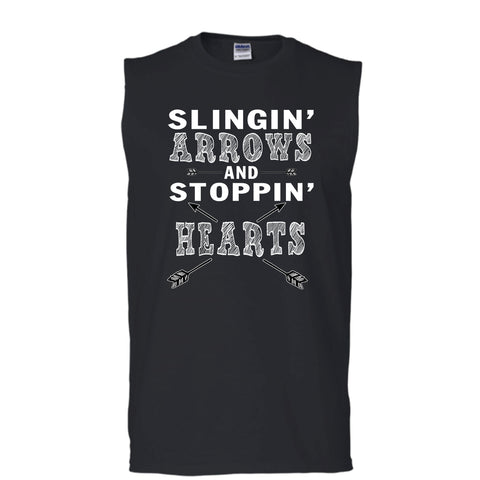 A black t-shirt with the shopify logo