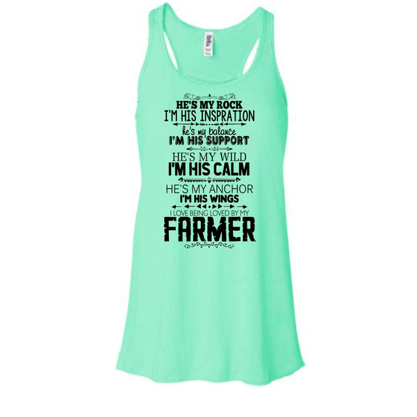 He Is My Rock T Shirt, Coolest Farmer T Shirt, Awesome t-shirts
