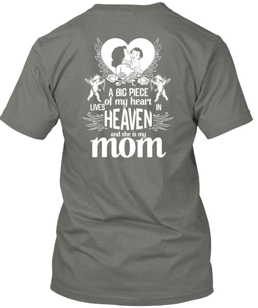 She Is My Mom T Shirt, Lives Heaven T Shirt