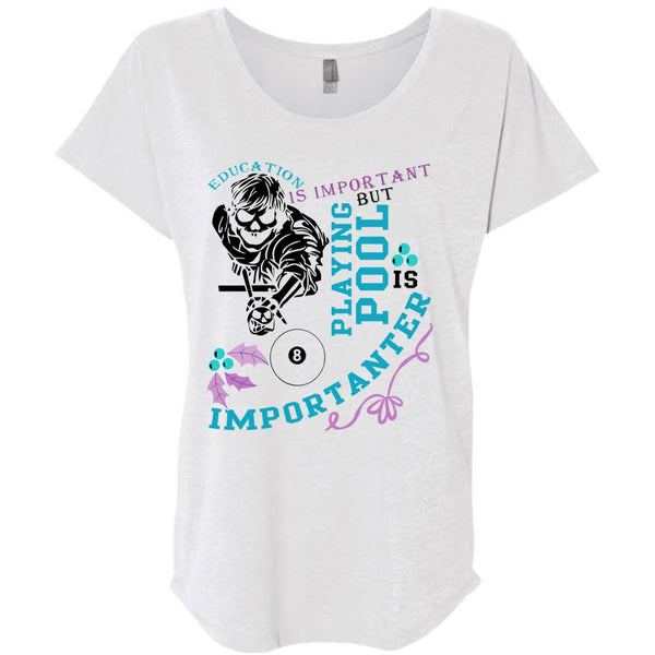 Education Is Important T Shirt, Being A Pool Player T Shirt, Awesome T-Shirts
