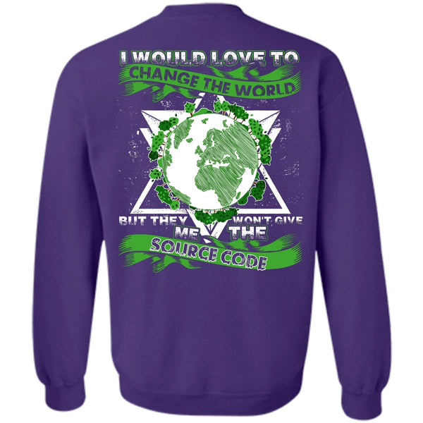 Source Code T Shirt, I Love Programmer Sweatshirt