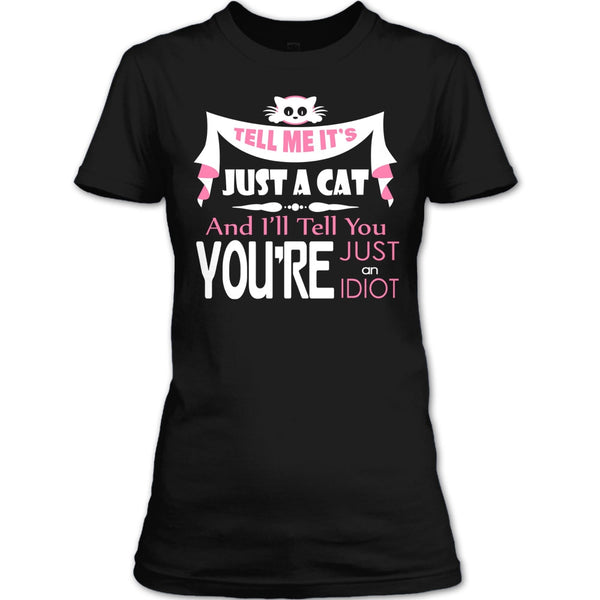 A black t-shirt with the shopify logo