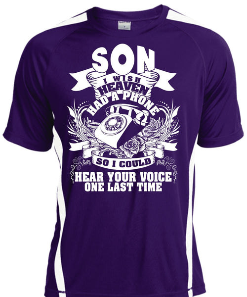 Son I Wish Heaven Had A Phone T Shirt, Hear Your Voice T Shirt, Cool Shirt