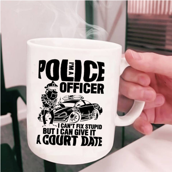 Awesome Police Officer Coffee Mug, I'm A Police Officer Cup