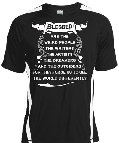 A black t-shirt with the shopify logo