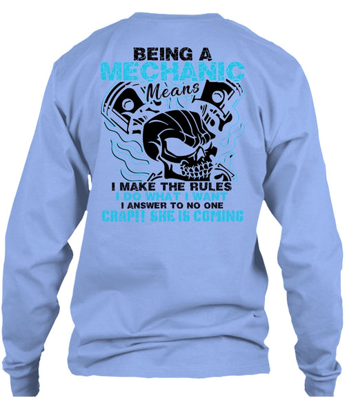 Being A Mechanic Means T Shirt, Being A Mechanic T Shirt