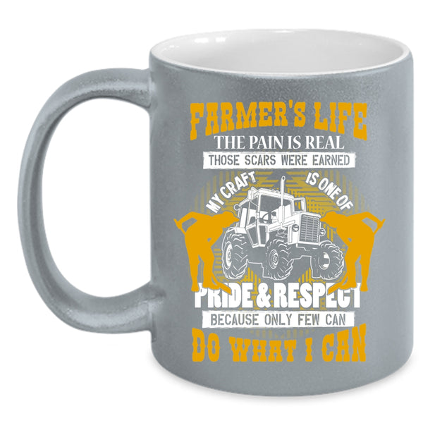 Farmer's Life Coffee Mug, Best Gift For Farmer Coffee Cup