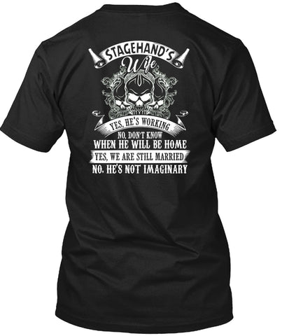 A black t-shirt with the shopify logo