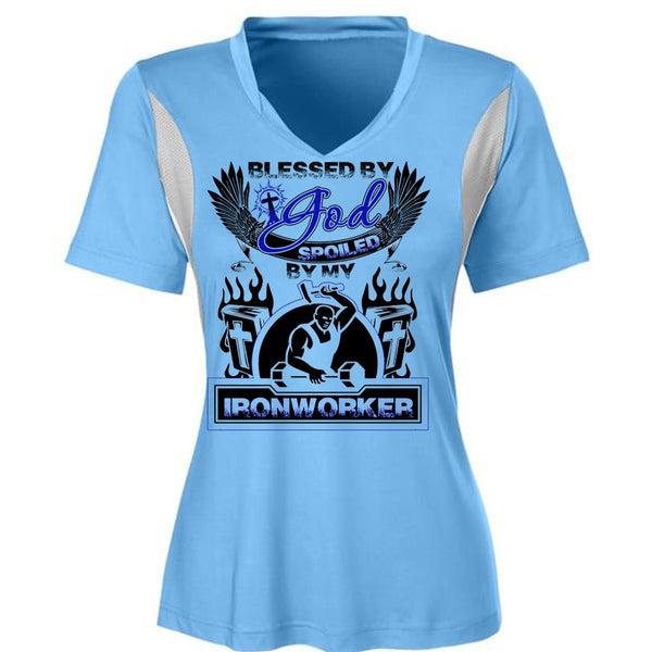 God Spoiled By My Ironworker T Shirt, I Love Ironworker T Shirt, Awesome T-Shirts