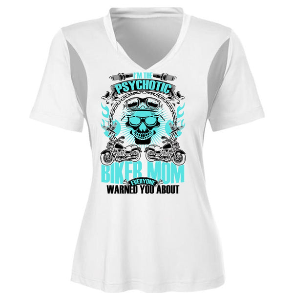 I'm The Psychotic Biker Mom T Shirt, I Love Biking T Shirt, Awesome T-Shirts