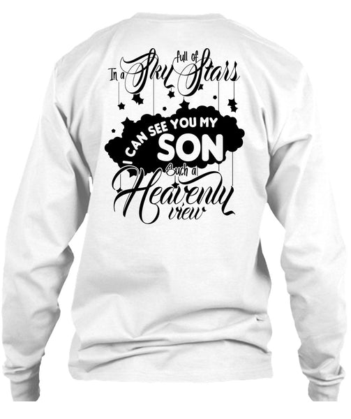 I Can See You My Son T Shirt, I Love Son T Shirt