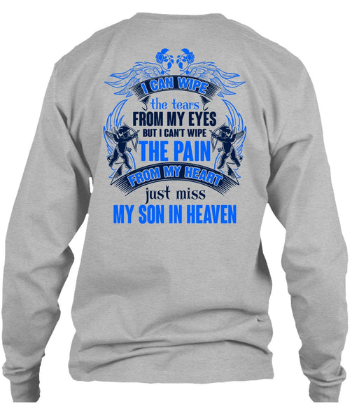 My Son In Heaven T Shirt, I Love Son T Shirt