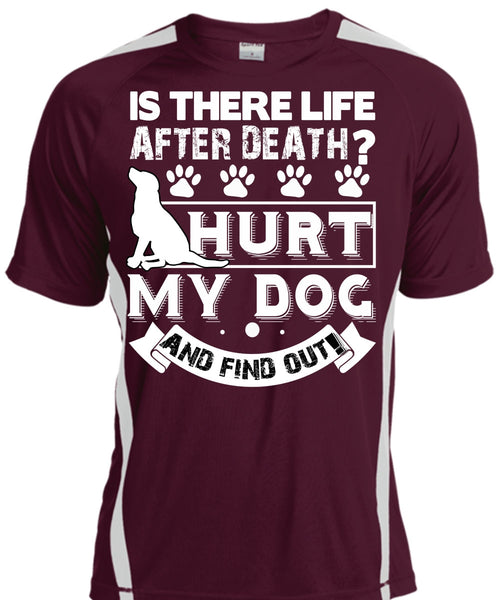 Hurt My Dog And Find Out T Shirt, Is There Life After Death T Shirt, Cool Shirt