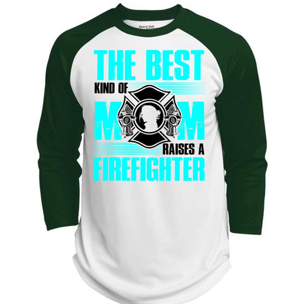 The Best Kind Of Mom T Shirt, I Love Firefighter T Shirt, Awesome T-Shirts  (Polyester Game Baseball Jersey)