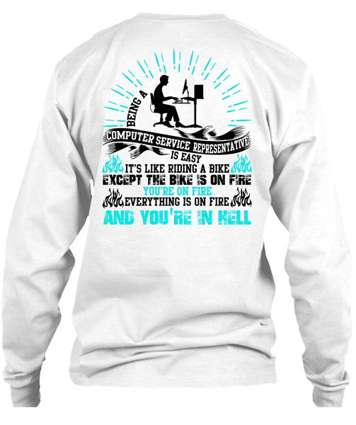 Being A Computer Service T Shirt, I Love Programmer T Shirt