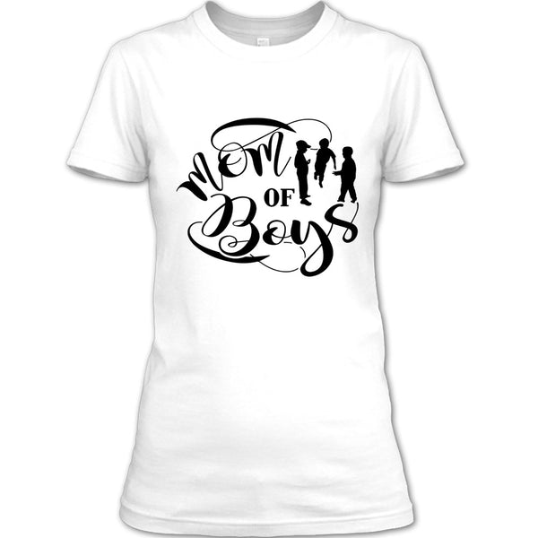 Mom Of Boys T Shirt, Mother And Son T Shirt
