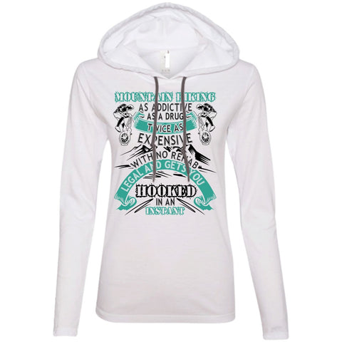 A black t-shirt with the shopify logo