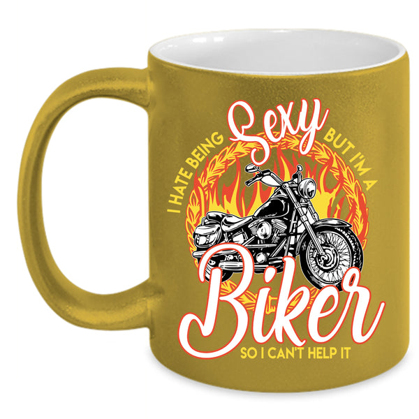 I'm A Biker Coffee Mug, Cool Gift For Biker Coffee Cup