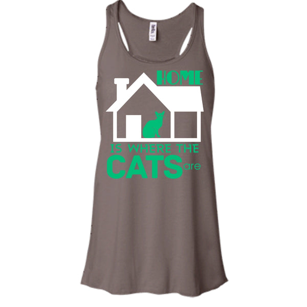 Home Is Where The Cats Shirt, Cool Cat Shirt