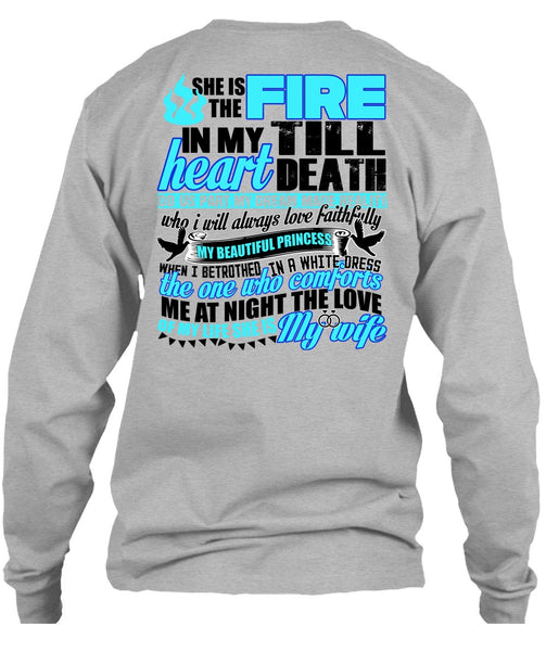 She Is The Fire T Shirt, I Love Wife T Shirt