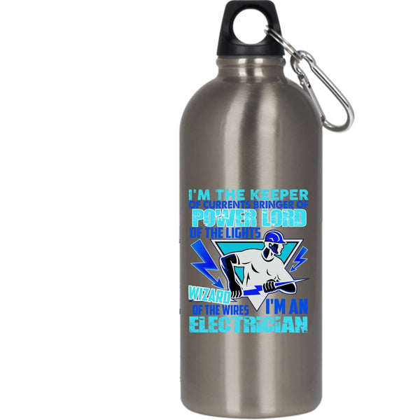 I'm An Electrician 20 oz Stainless Steel Bottle,Cute Gift For Electricians Outdoor Sports Water Bottle