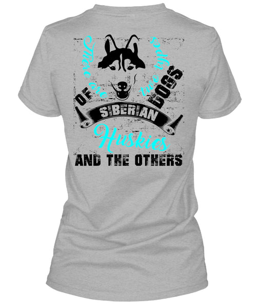 There Are Two Types Dogs Siberian Huskies T Shirt, I Love My Dog T Shirt