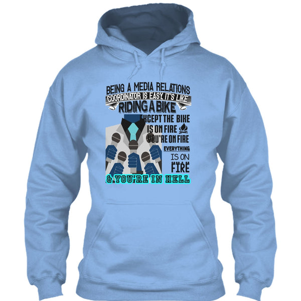 Being A Media Relations T Shirt, Cool Media Relation T Shirt