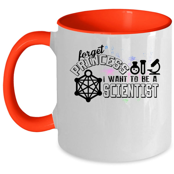 Cute Scientist Coffee Mug, I Want To Be A Scientist Accent Mug