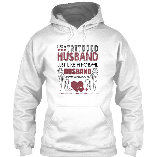 I'm A Tattooed Husband T Shirt, Tattooed Husband T Shirt