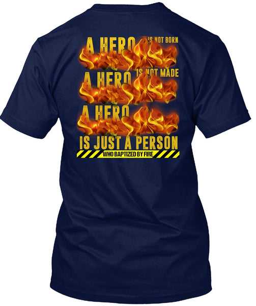 Who Baptized By Fire T Shirt, Being A Cooker T Shirt