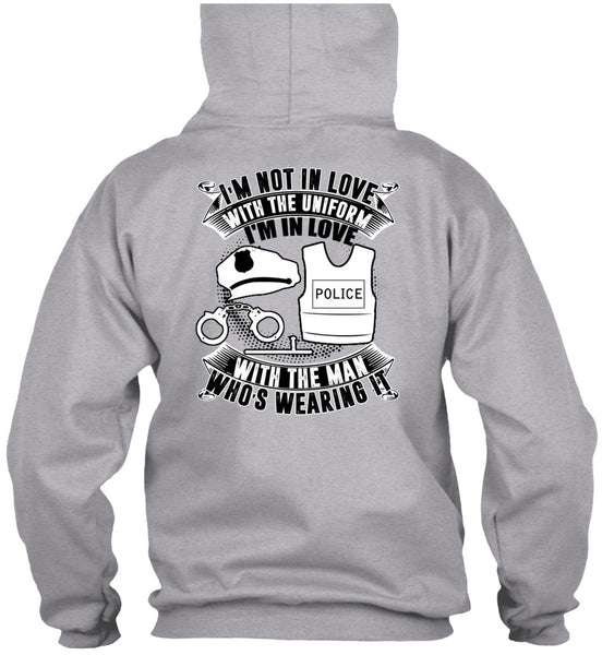 I'm In Love Police With The Man T Shirt, I Love Police T Shirt