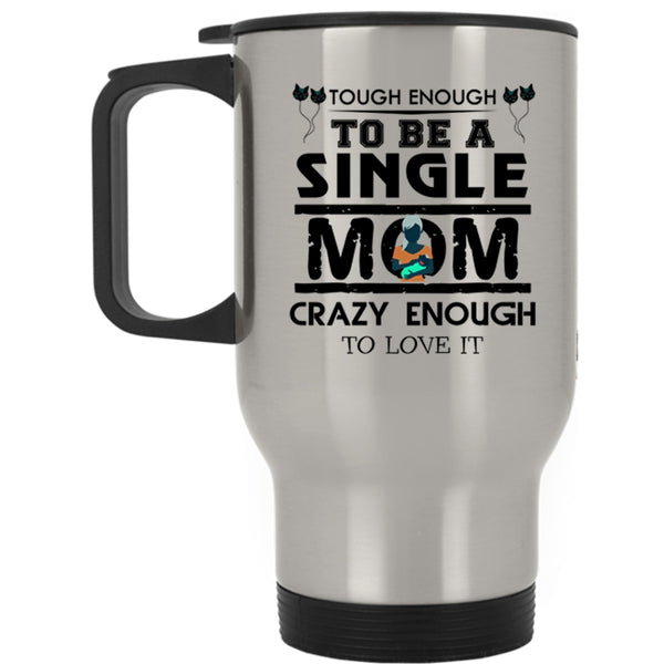 Awesome Gift For My Mom Travel Mug, Cat Mom Mug