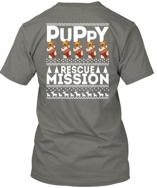 Puppy Rescue Mission T Shirt, This Girl Loves Christmas T Shirt
