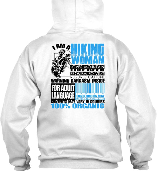 I Am A Hiking Woman T Shirt, I Love Hiking T Shirt