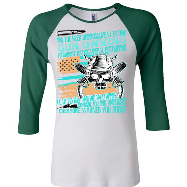 Meat Eating Gun Owning T Shirt, I Love Veteran T Shirt, Awesome T-Shirts