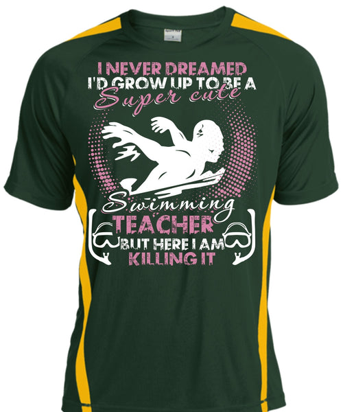 Cute Swimming Teacher T Shirt, I Am Killing It T Shirt, Cool Shirt