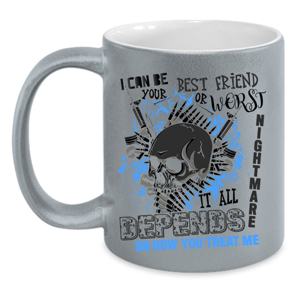 Cool Friends Coffee Mug, I Can Be Your Best Friend Accent Mug