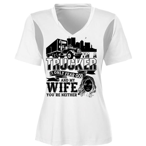I Only Fear God And My Wife T Shirt, I Love Trucking T Shirt, Awesome T-Shirts