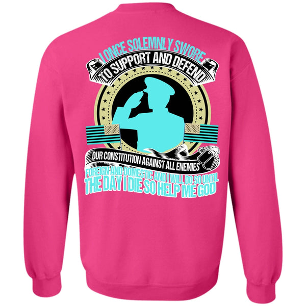 I Love Veteran T Shirt, I Once Solemnly Swore Sweatshirt