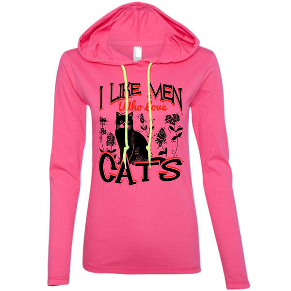 I Like Men Who Love Cats T Shirt, I Love Cats T Shirt, Awesome T-Shirts