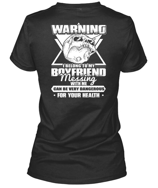 I Belong To My Boyfriend T Shirt, Being A Husband T Shirt