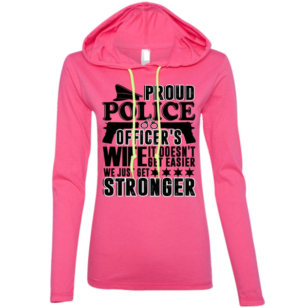 Proud Police Officer's Wife T Shirt, I Love Police T Shirt, Awesome T-Shirts