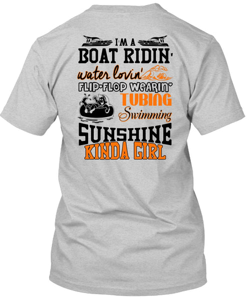 Swimming Sunshine Kinda Girl T Shirt, I Love Swimming T Shirt