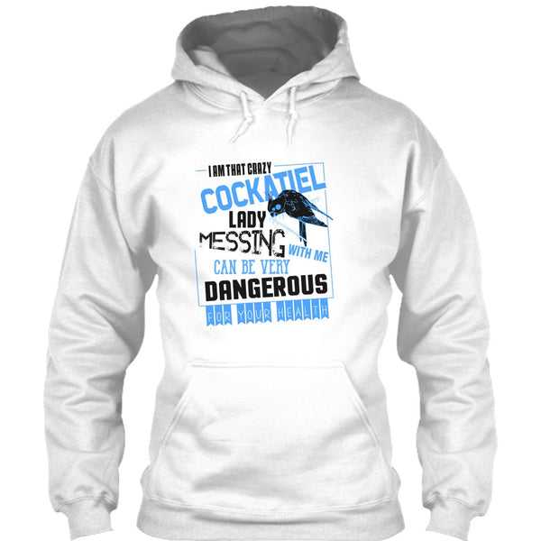 I'm That Crazy Cockatiel Lady T Shirt, Cockatiel Lady T Shirt