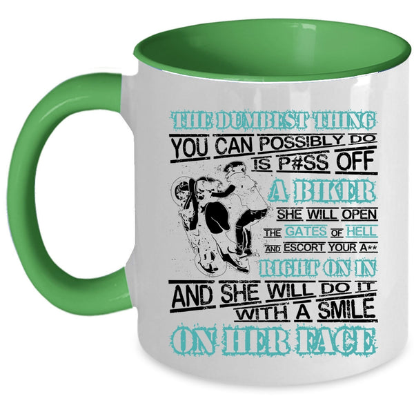 Marry A Lineman Coffee Mug, The Secret Of Happiness Accent Mug