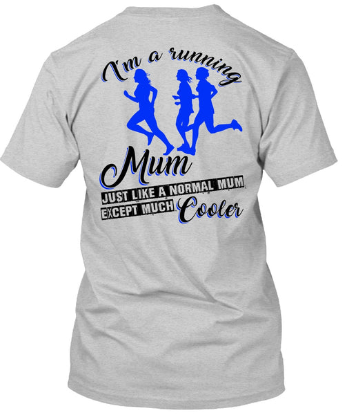 I'm A Running Mum T Shirt, I Love Dog T Shirt