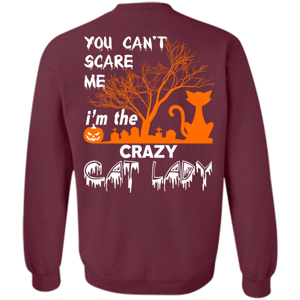 I'm The Crazy Cat Lady T Shirt, Wait For Halloween Sweatshirt