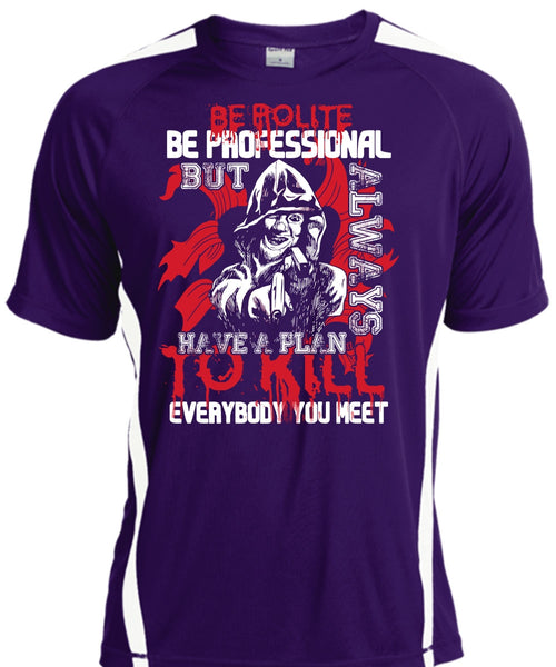 Be Polite Be Professional T Shirt, Being A Gunner T Shirt, Cool Shirt