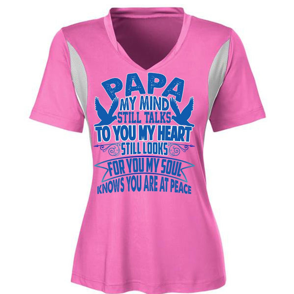 Papa My Mind Still Talks T Shirt, I Love Papa T Shirt, Awesome T-Shirts