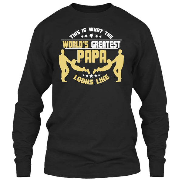 This Is What The World's Greatest Papa T Shirt, Greatest Papa T Shirt